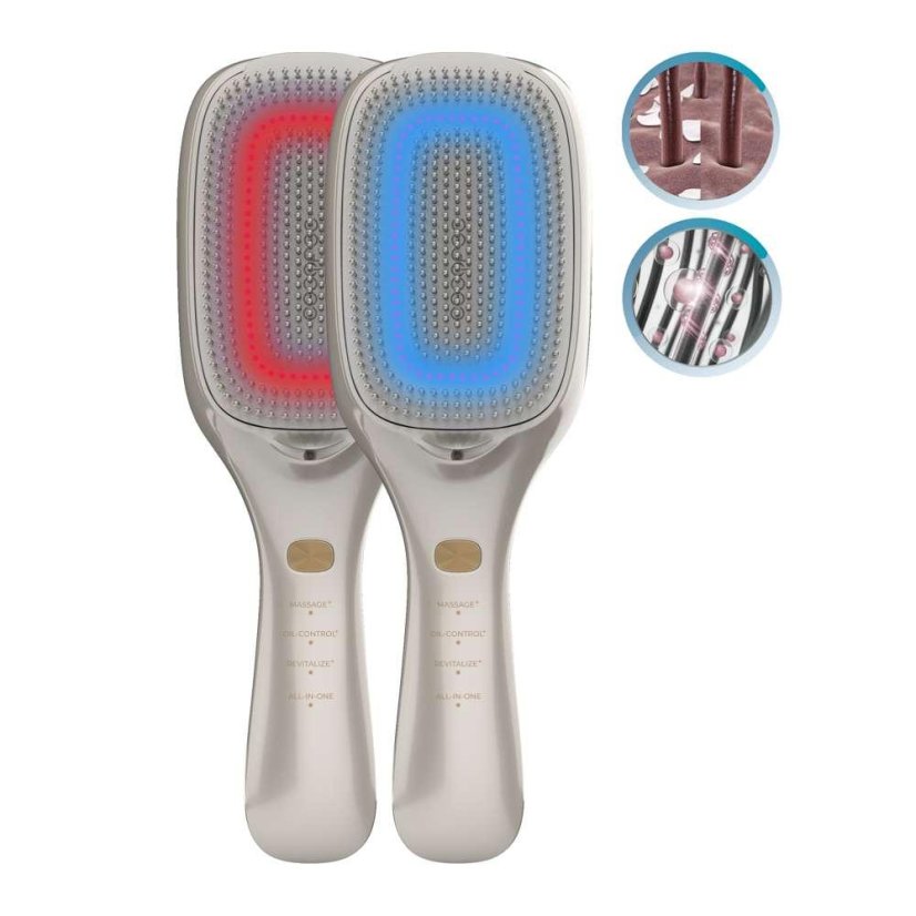 Elektrický kartáč Cecotec HairCare 100152 stříbrný