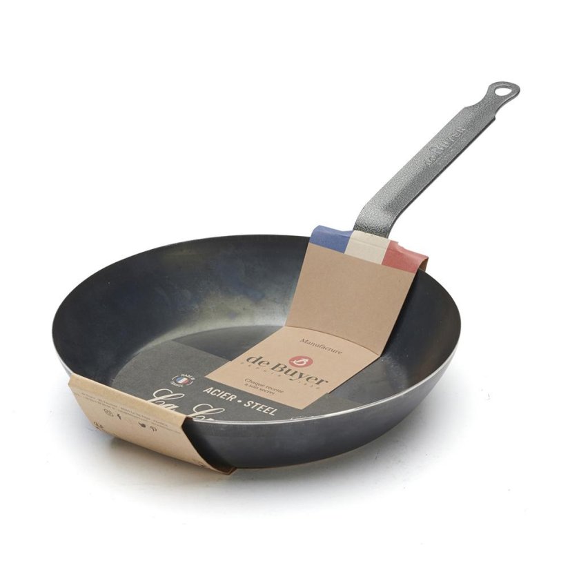 Stahlpfanne de Buyer La Lyonnaise 5020.24, 24 cm