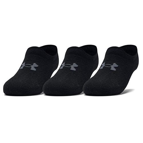 Unisexové ponožky Under Armour Ultra Low Tab - Barva: Černá, Velikost: L