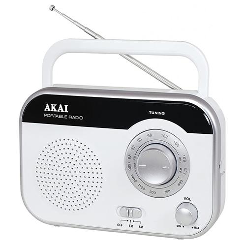 AKAI PR003A-410 biele rádio
