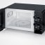 Severin MW 7790 microwave oven, stainless steel/black