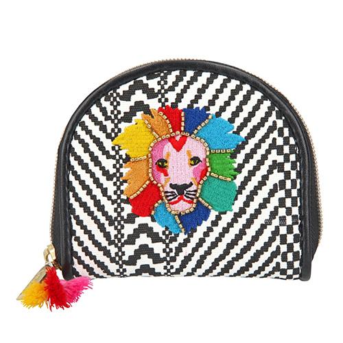 Top Model Lion zippered wallet