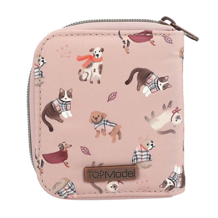Top Model Fur Ever Friends Zippered Wallet