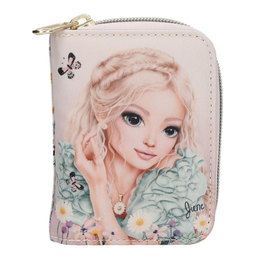 Top Model Summer Feeling fabric wallet with zipper, June