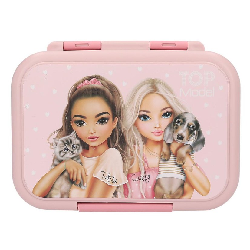 Top Model Stainless Steel Lunch Box – Pink, Talita & Candy