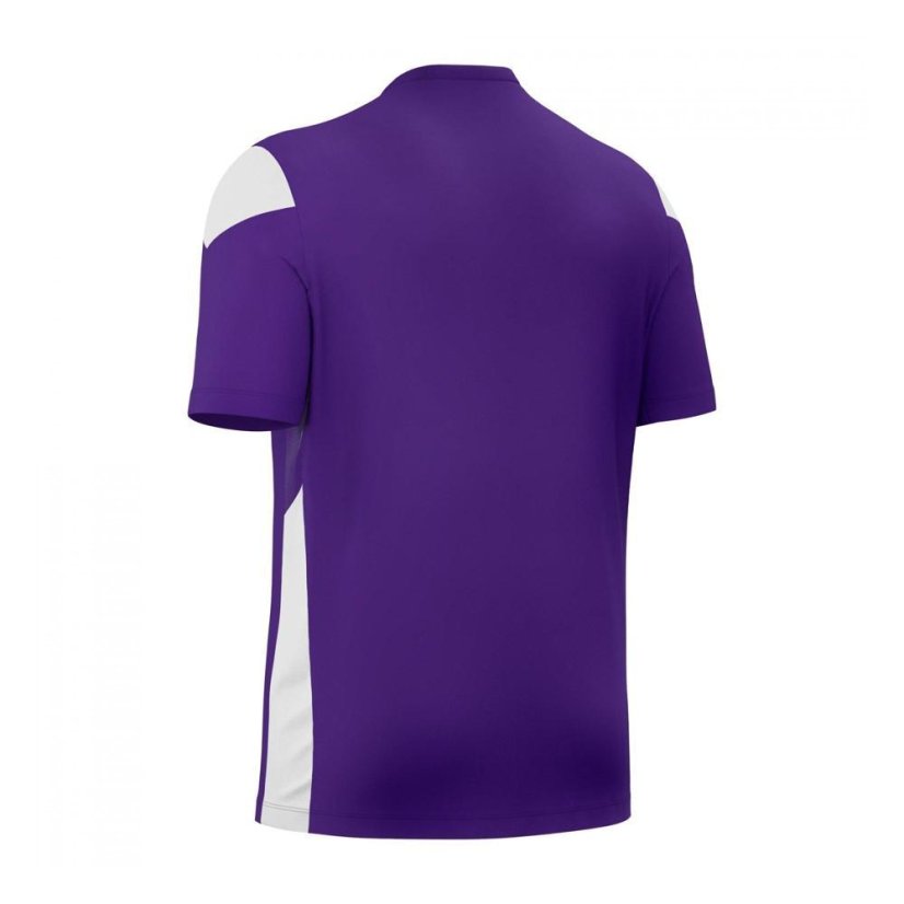 Macron Polis Jersey - Color: Light blue/white, Size: M