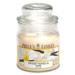 Svíčka Price´s Candles malá, Sweet Vanilla