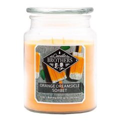 Svíčka Candle Brothers velká, Orange Dreamsicle Sorbet