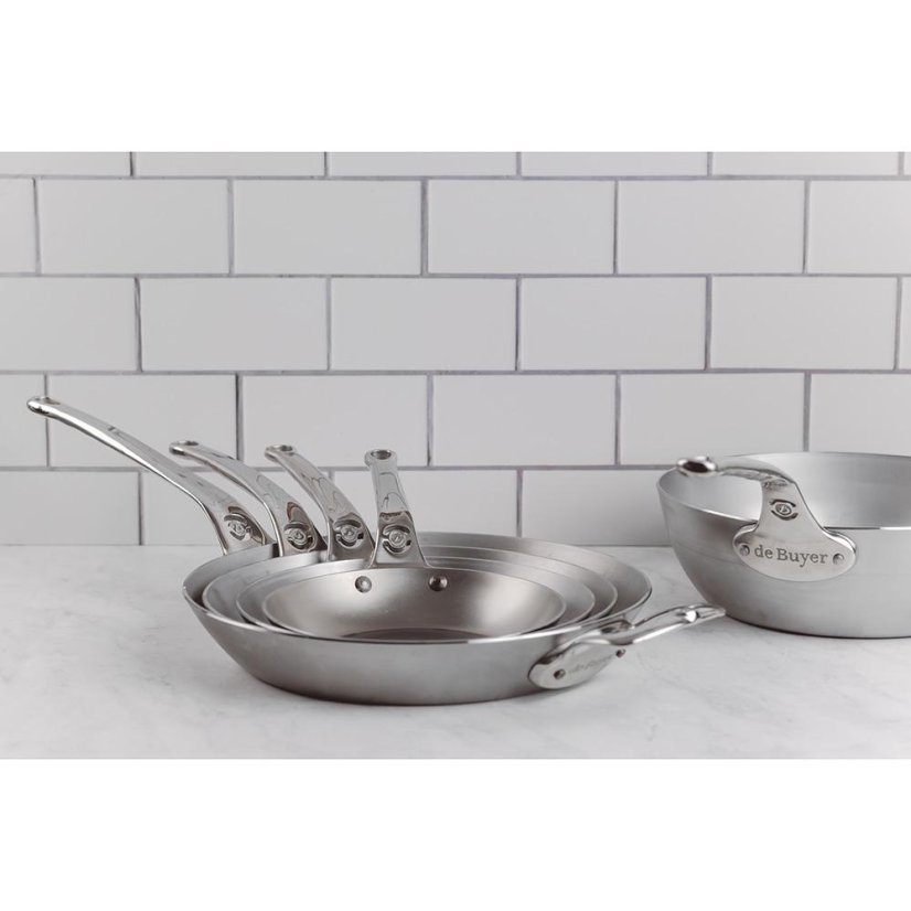 Patelnia do naleśników de Buyer MINERAL B PRO 5681.24, 24 cm