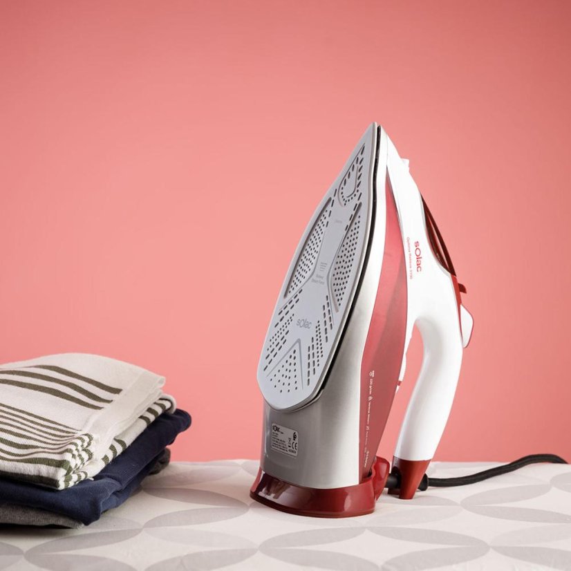 Bügeleisen Solac Steam iron PV2040 weiß-rot