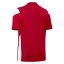 Macron Polis Kinder-Sporttrikot - Farbe: Rot/Weiß, Größe: XXS