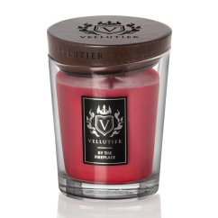 Vellutier medium candle, By the Fireplace