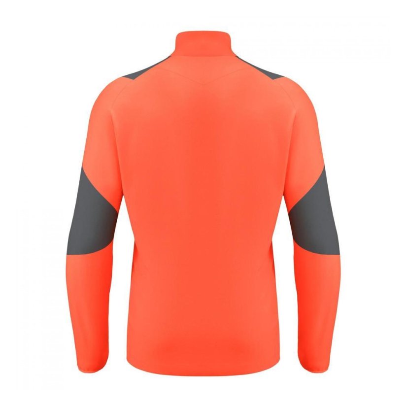 Top Macron Izel 1/4 Zip - Barva: Oranžová, Velikost: XXL