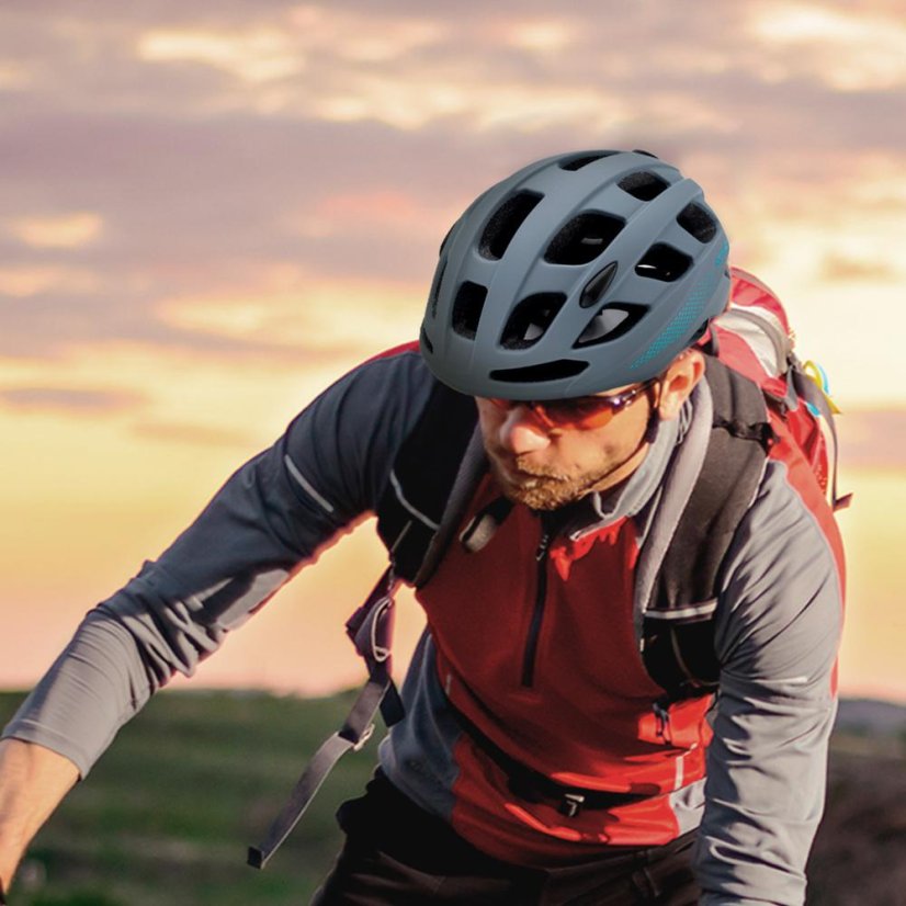 Kask rowerowy Cecotec 7346 szary S-M