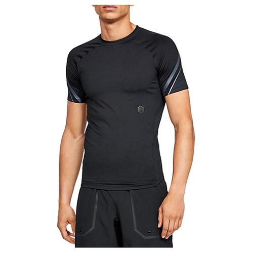 Pánské tričko Under Armour Rush Graphic - Barva: Černá, Velikost: L