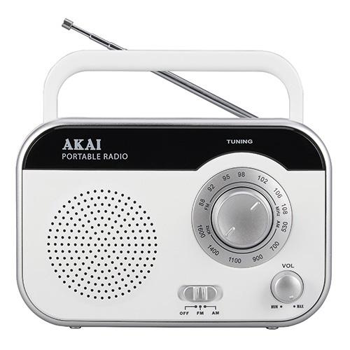 AKAI PR003A-410 biele rádio