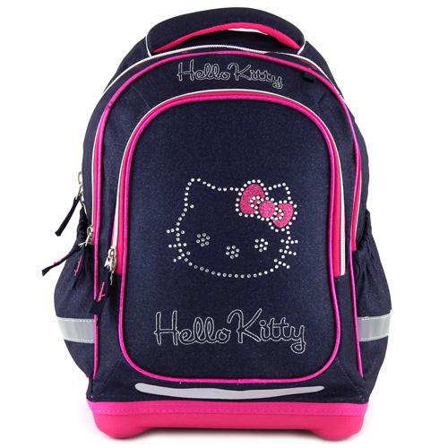 Target Hello Kitty Blue Jeans School Backpack 17459