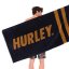 Osuška Hurley Fastlane 2 Stripe - Barva: Bílá