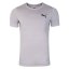 Men's Puma Active Small Logo Tee - Color: Gray, Size: XL
