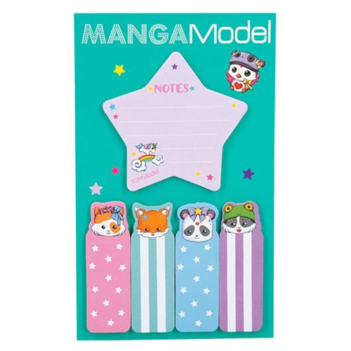 Selbstklebende Notizblöcke Manga Model Star Selbstklebende Notizblöcke Manga Model Star