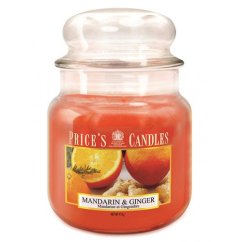 Svíčka Price´s Candles střední, Mandarin & Ginger