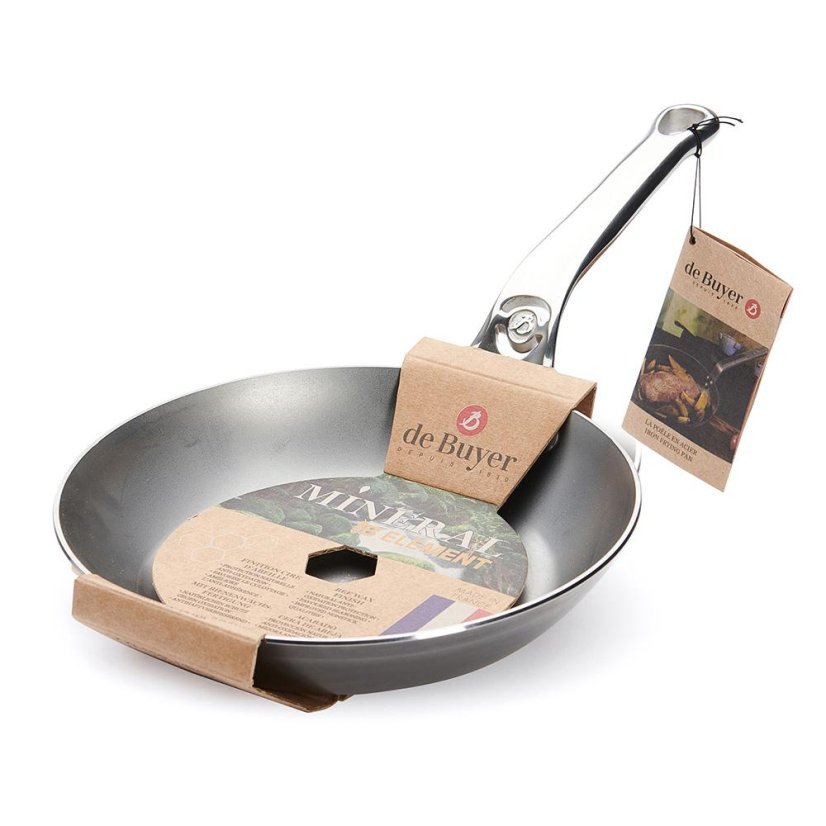 Stalowa patelnia de Buyer Mineral B Pro 5680.20, 20 cm