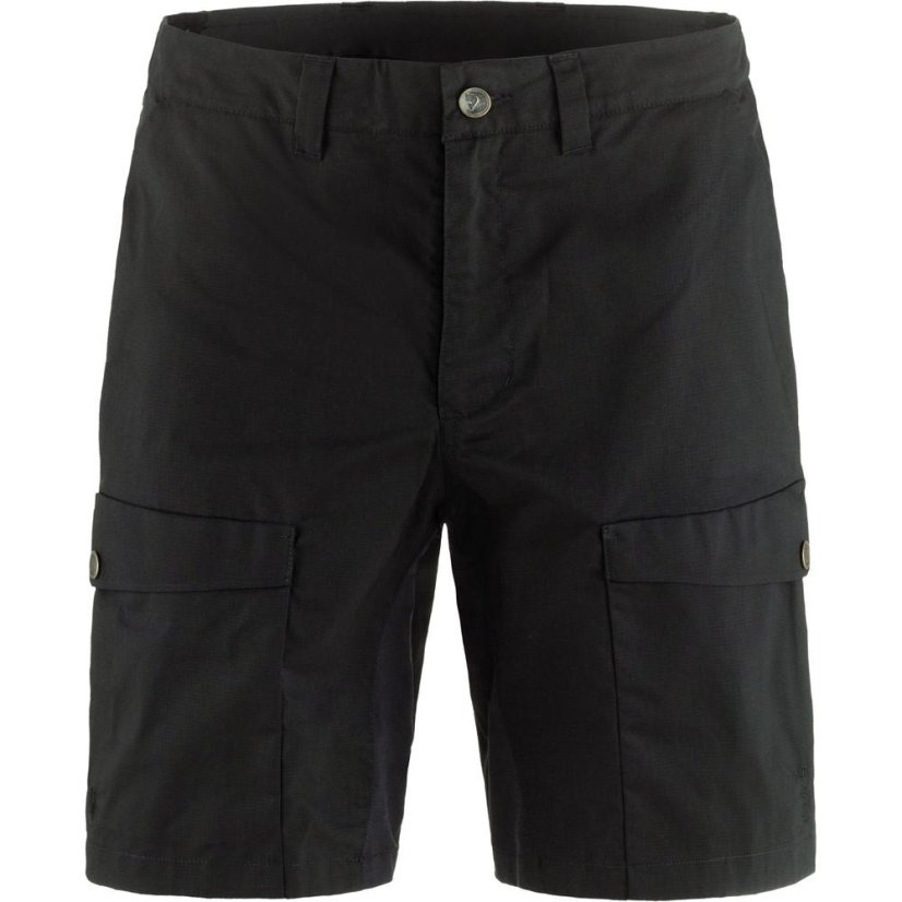 Pánské šortky Fjällräven Abisko Hybrid Trail Shorts M - Farba: Modrá, Veľkosť: 52