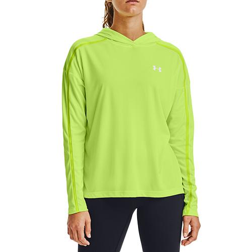 Under Armour Tech Twist Graphic Damen-Sweatshirt - Farbe: Neongrün, Größe: S