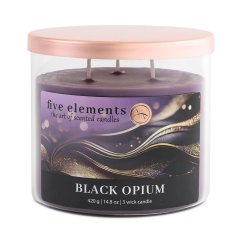 Svíčka Five Elements Black Opium