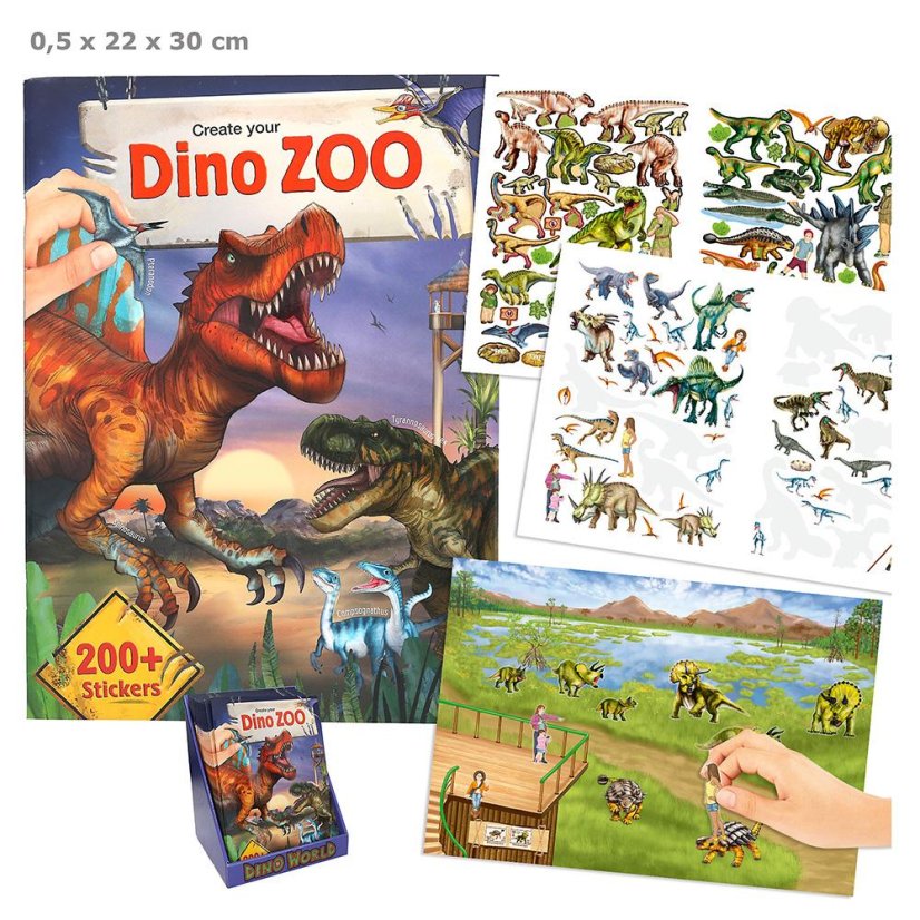 Creative sticker book "Create your own Dino ZOO"