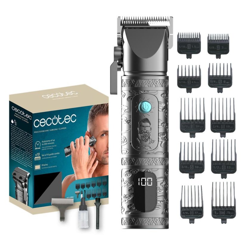 Haarschneidemaschine Cecotec PrecisionCare Samurai Clipper 4455
