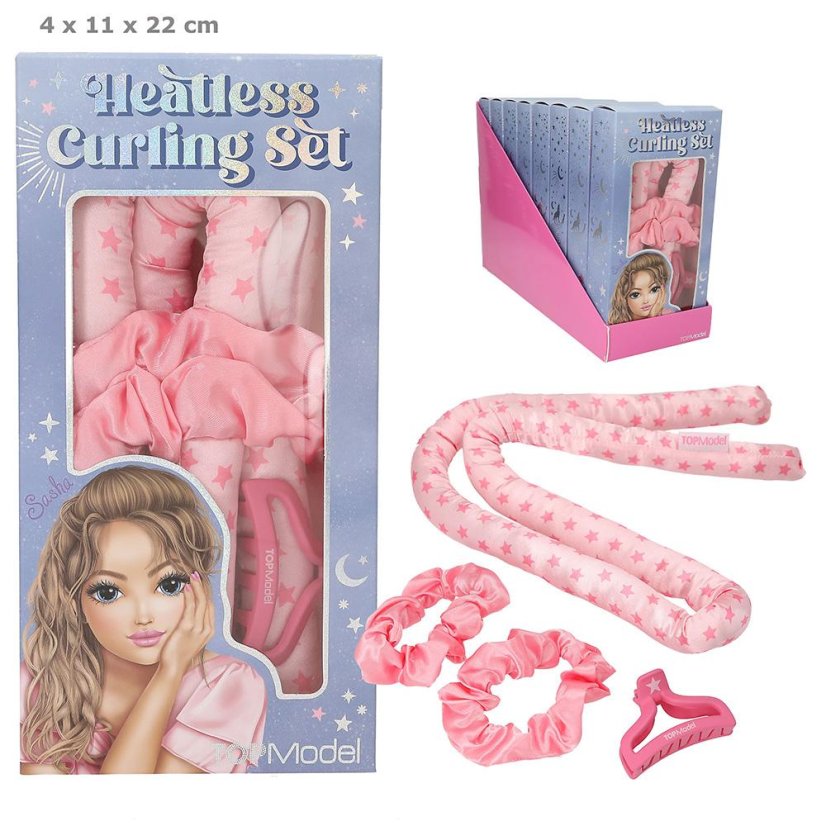Top Model Beauty & Me heatless curlers set