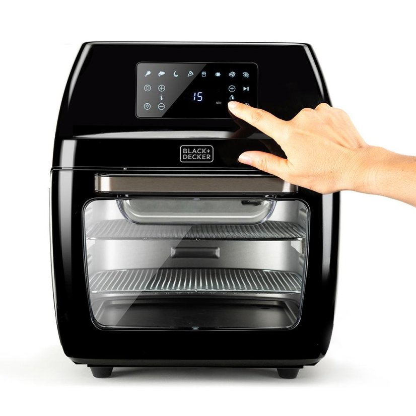 Black+Decker BXAFO1200E Black Hot Air Fryer