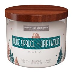 Svíčka Candle-lite, Blue Spruce & Driftwood