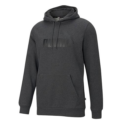 Pánská mikina Puma Essential Big Logo Hoodie - Barva: Šedá, Velikost: M