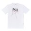 Pánske tričko Adidas F50 Poly Tee - Farba: Biela, Veľkosť: S