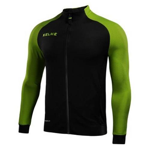 Kelme Montes pulóver - Szín: Fekete/zöld, Méret: S