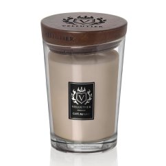 Vellutier large candle, Café Au Lait