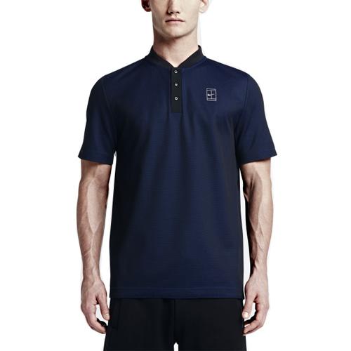 Pánské polo tričko Nike Court - Barva: Modrá, Velikost: M