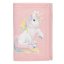 Fabric wallet with Velcro closure – Ylvi unicorn, pink