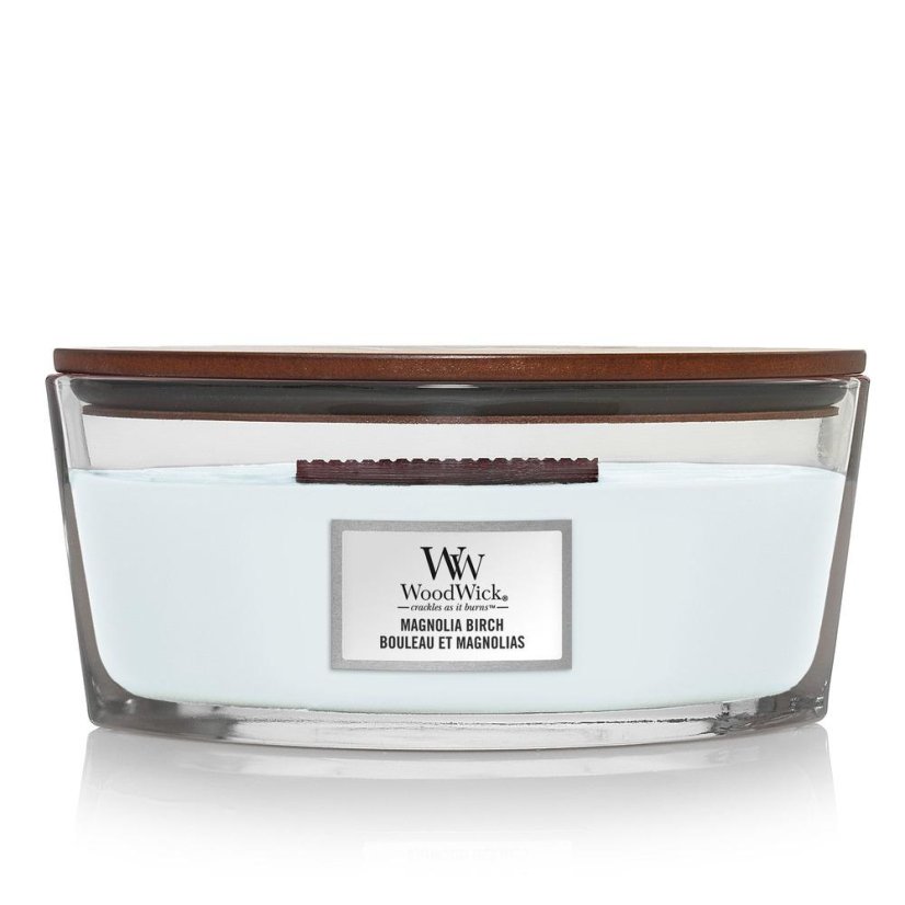 WoodWick-Kerze „Boot“, Magnolia Birch