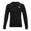 Under Armour Rival Fleece Lockertag Men's Sweatshirt - Color: Black, Size: L