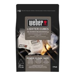 Podpalovací kostky Weber, bílé