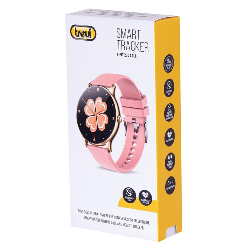 Trevi T-FIT 200 CALL PN smartwatch, rose gold