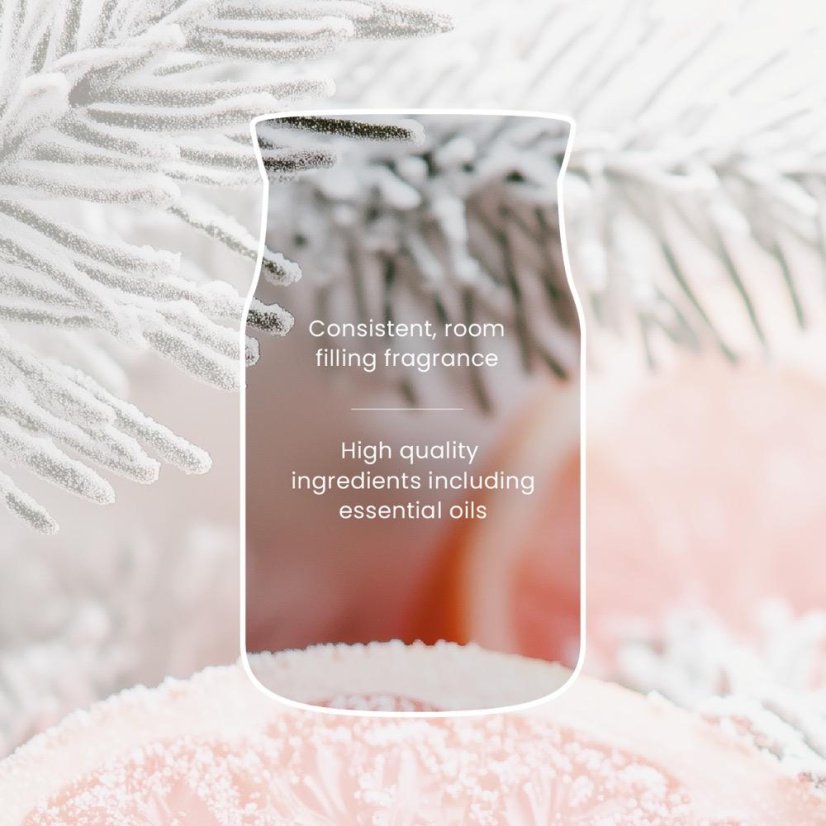 Świeczka Yankee candle w szklanym pojemniku, White Spruce & Grapefruit