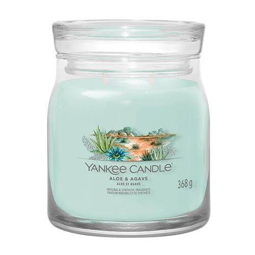 Świeca Yankee candle Signature średnia, Aloe & Agave