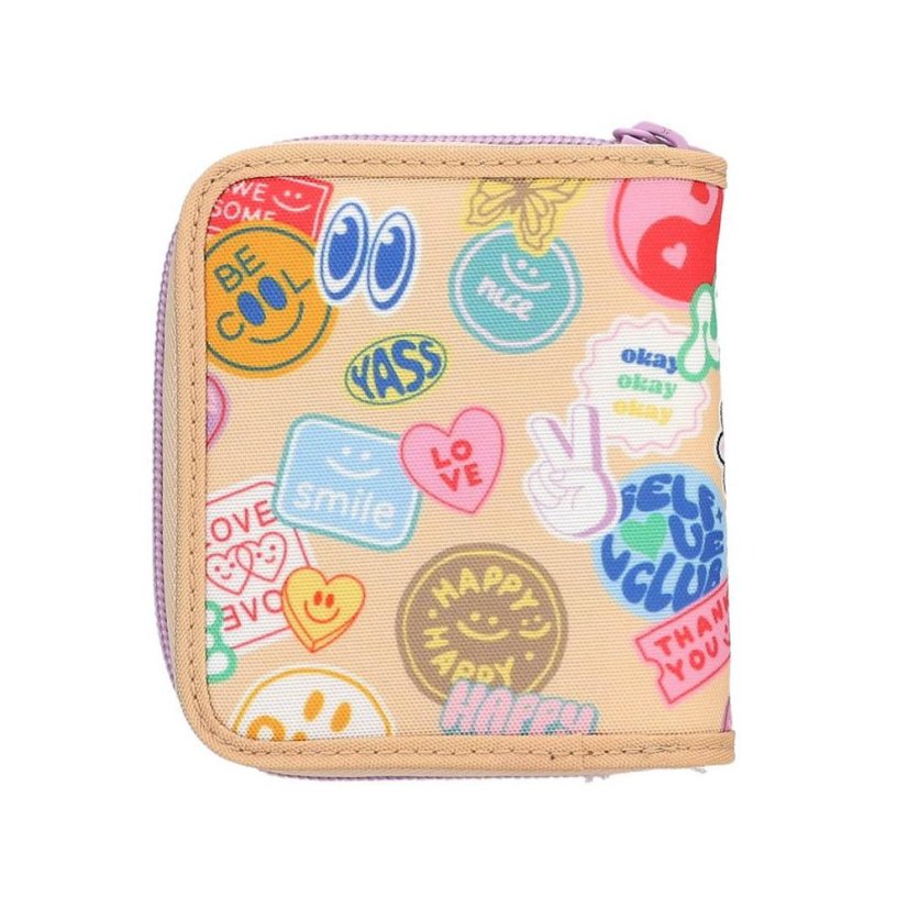 Top Model Girl Power fabric wallet with zipper, Fergie & Jill