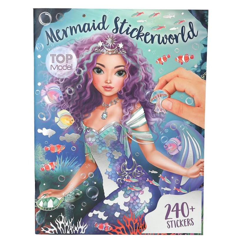 Kreatives Heft Top Model Mermaid 240 Aufkleber