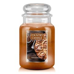 Svíčka Country Candle velká, Cinnamon Buns
