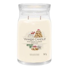 Yankee candle Signature Kerze groß, Spun Sugar Flurries